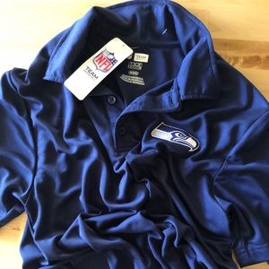 Seahawks polo NWT men’s size M